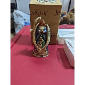 Jim Shore Angel w/ Wings Around Holy Family Hanging Ornament Christmas 2011